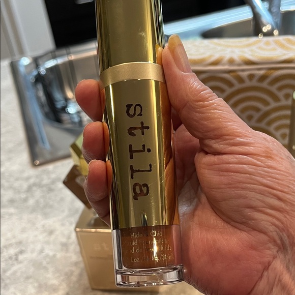 NWOT Stila Gold and Brown Makeup Collection very beautiful and brown - Picture 3 of 12